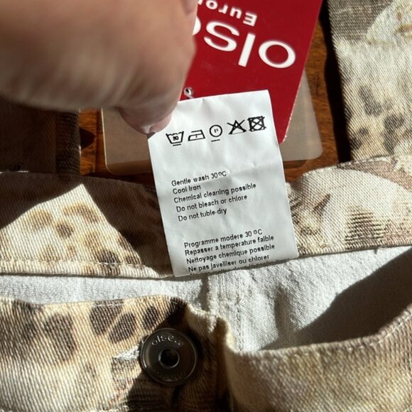 Olsen Women's Straight Leg Jeans - Animal Print - Picture 8 of 10